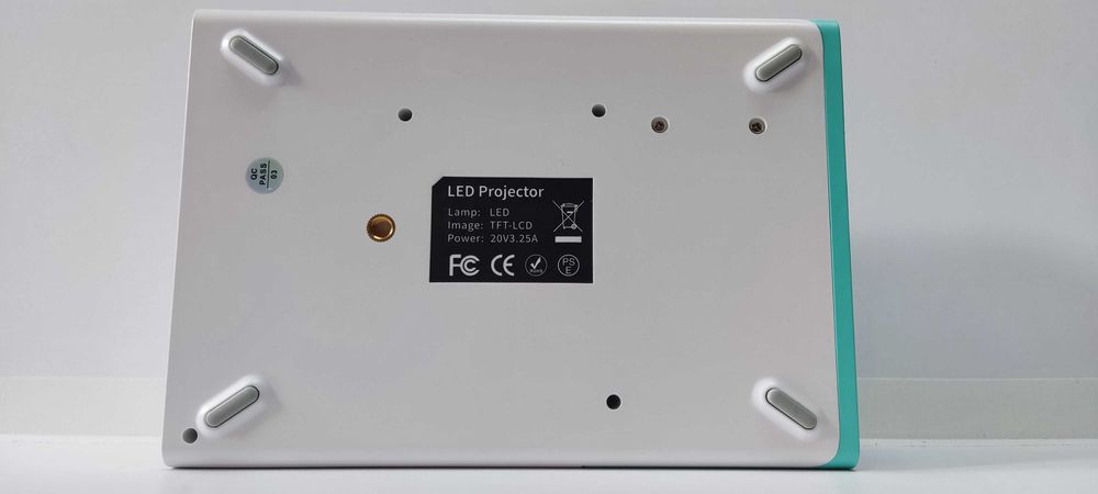 Mini Projektor WEPVO 1080P 200'' HDMI USB Kino Domowe LED PS4