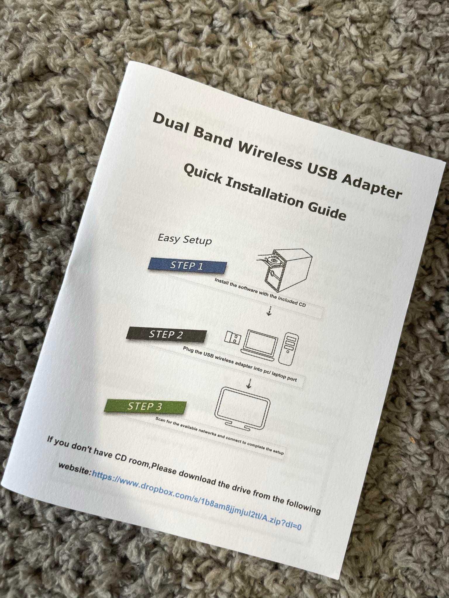 Adapter WiFi USB3.0 1300Mbps