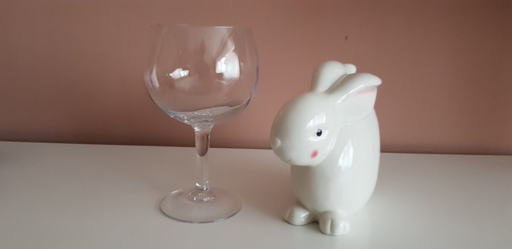 Kielich szklany ozdobny