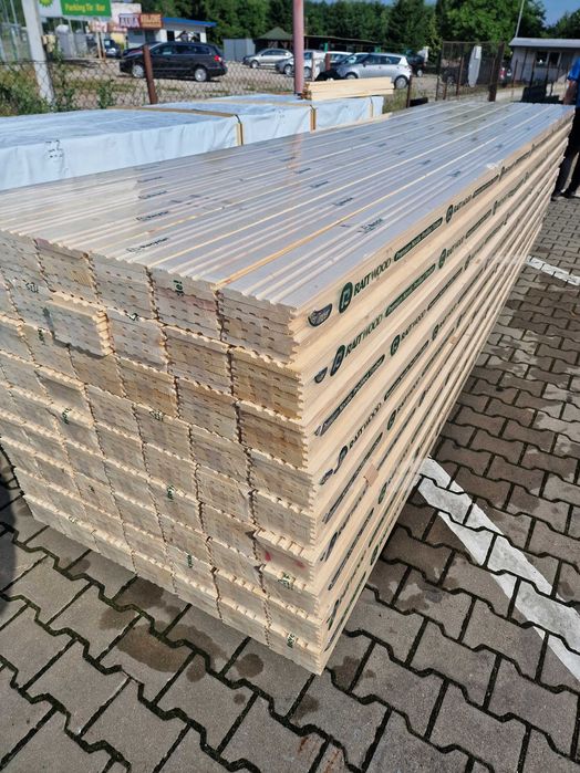 Deska elewacyjna Boazeria Podbitka 19x146 mm Faza ŚWIERK AB