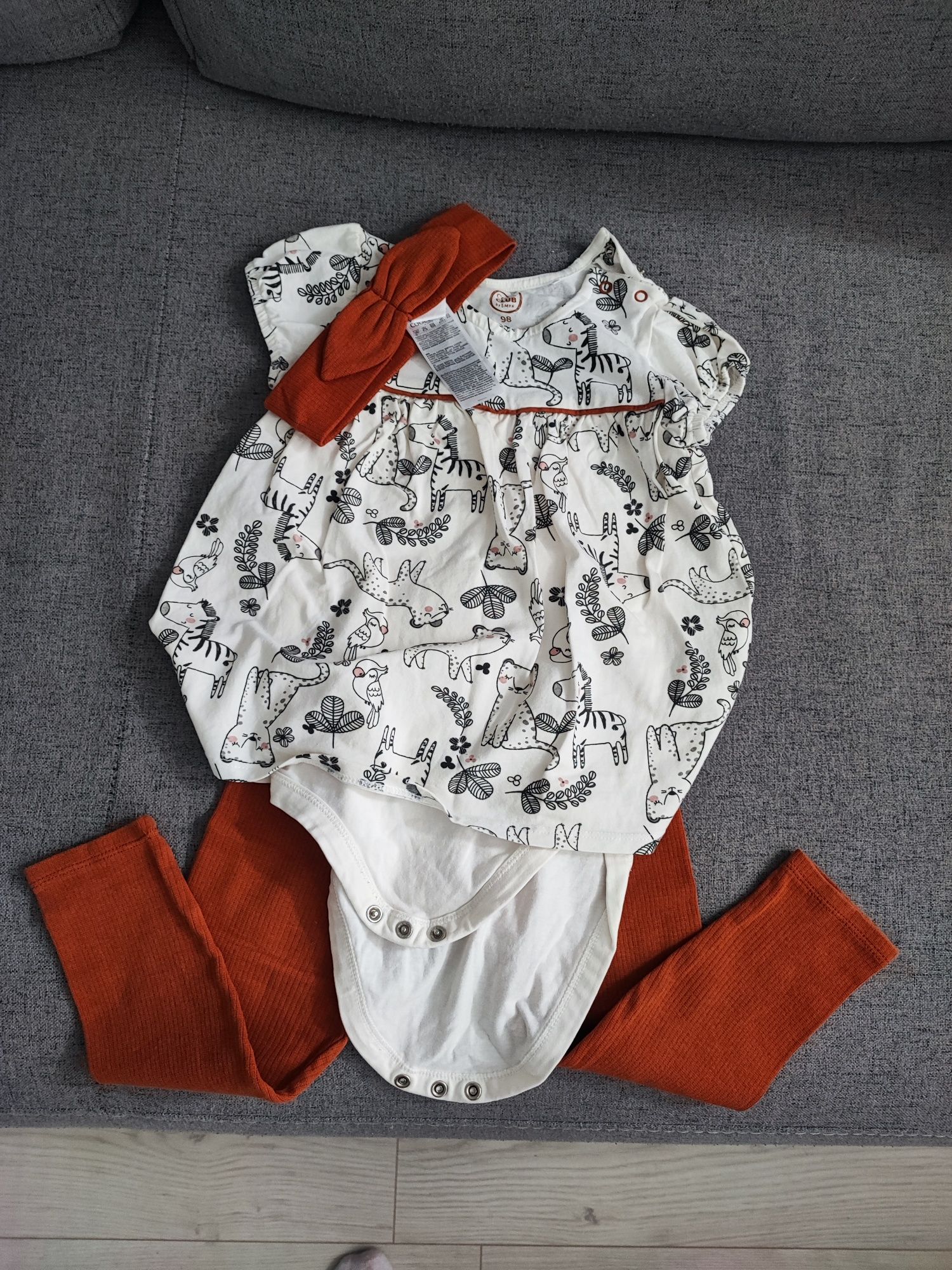Body getry komplet sukienka 98
