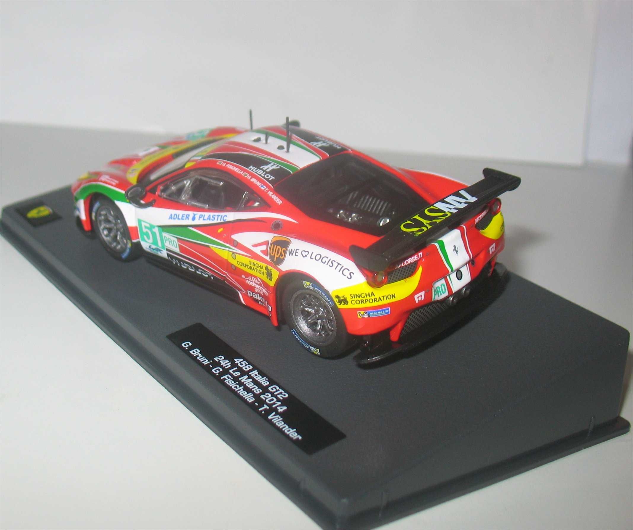 Ferrari 458 Italia GT2 - Le Mans 2014 - Vencedores LMGTE Pro