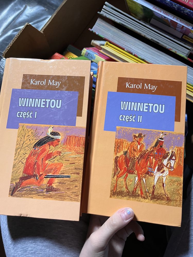 Winnetou część 1 i 2 Karol May