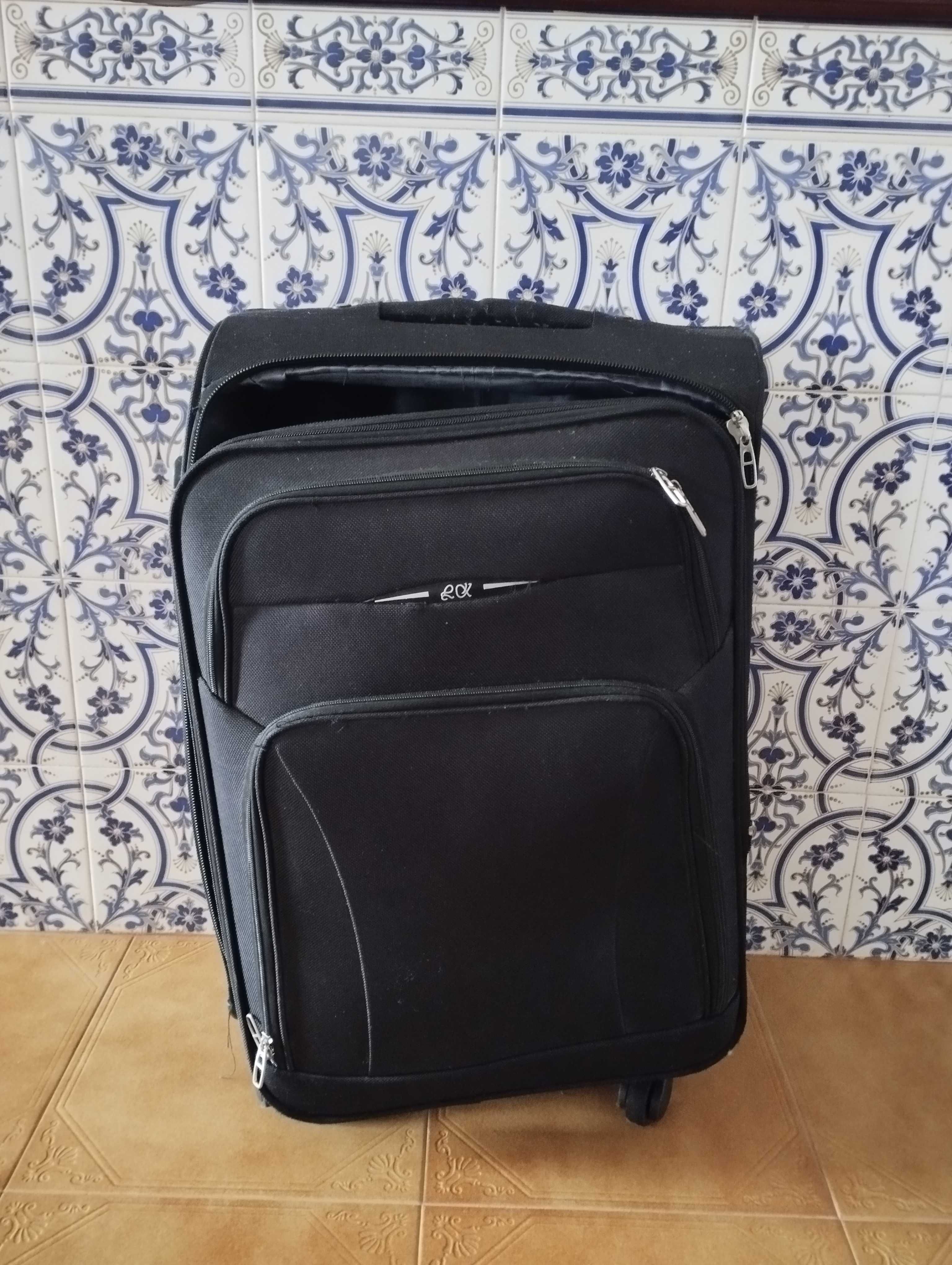 Mala de viagem de mão, rígida, grande, capacidade para 50L