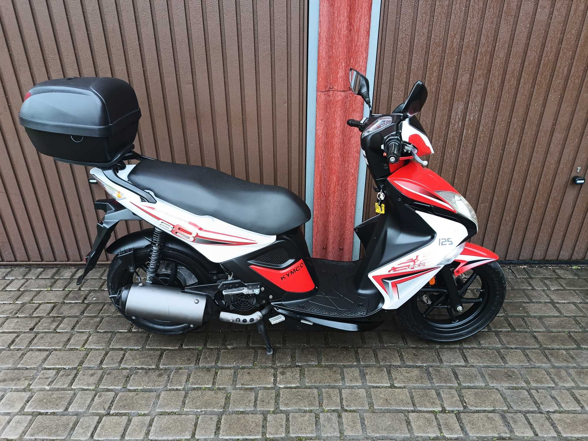 Ładny Kymco Super 8 125 z Niemiec na kat B MOTOCYKLE ŻURAWICE