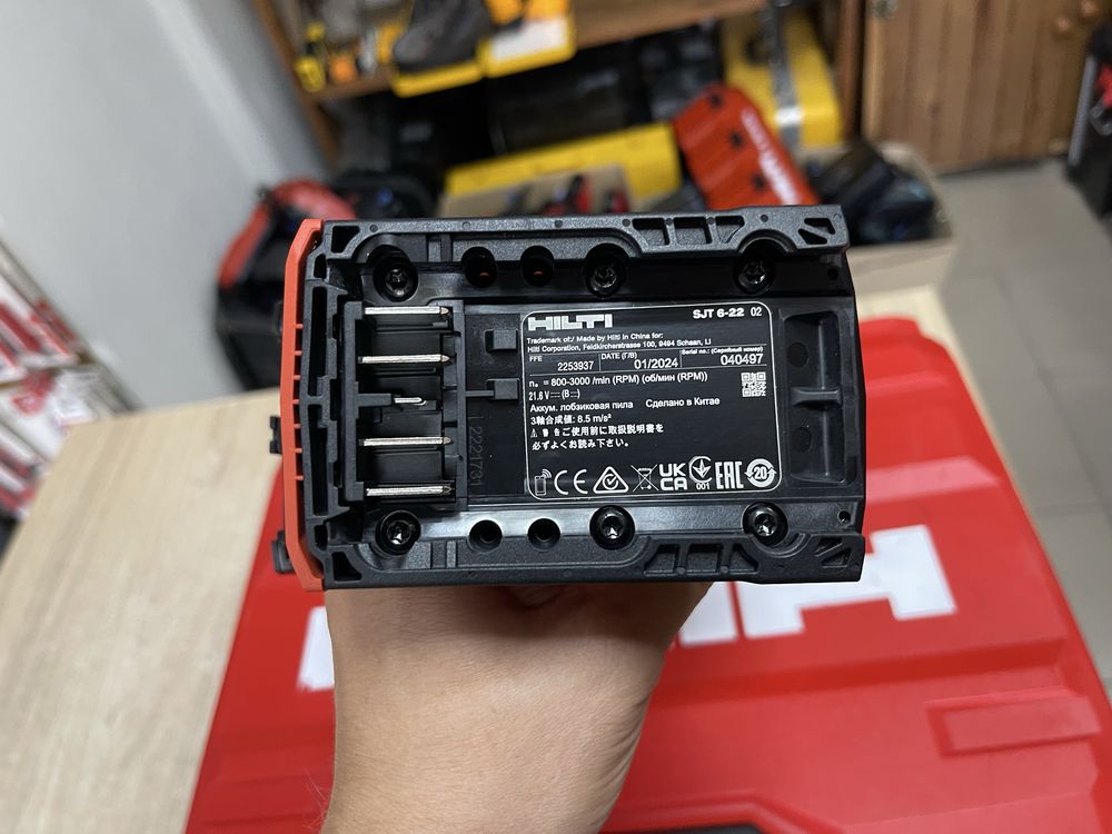 Hilti SJT 6-22 Nuron / акумуляторний лобзик Хілті Нурон