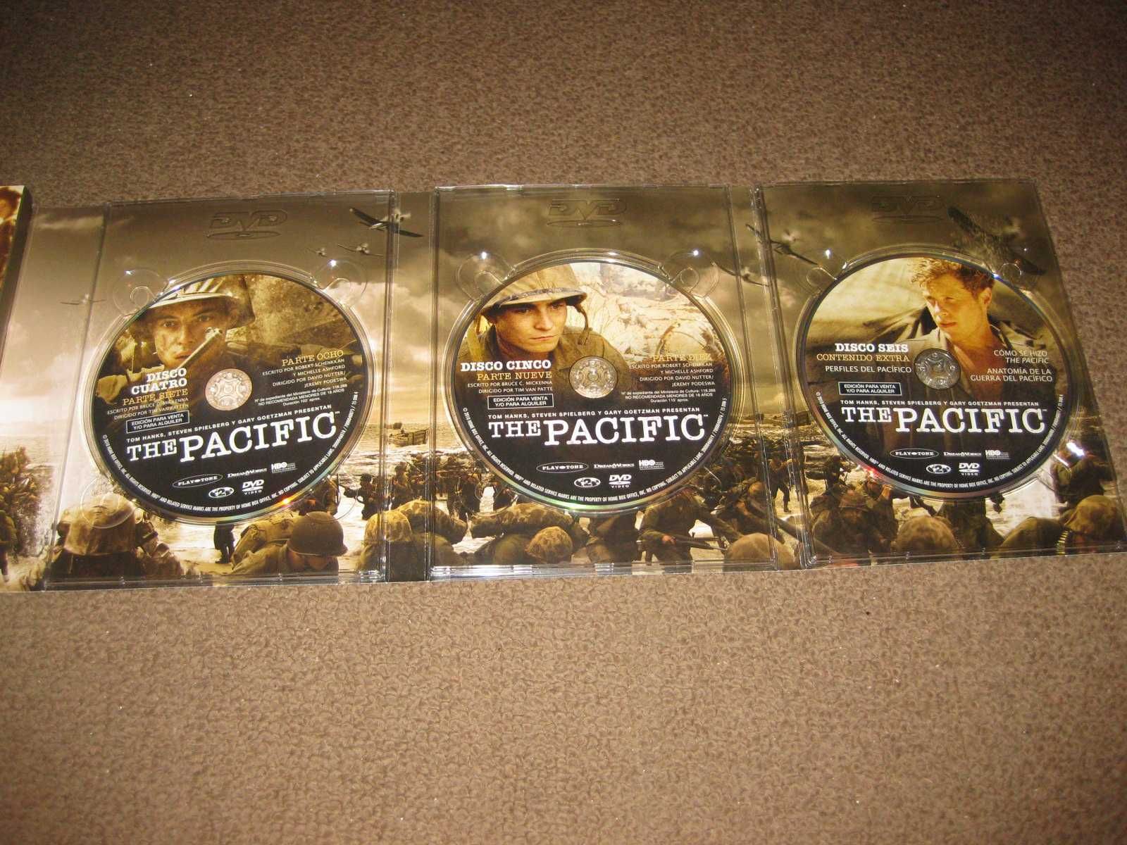 Minissérie Completa em DVD "The Pacific" Edição Especial em Digipack!