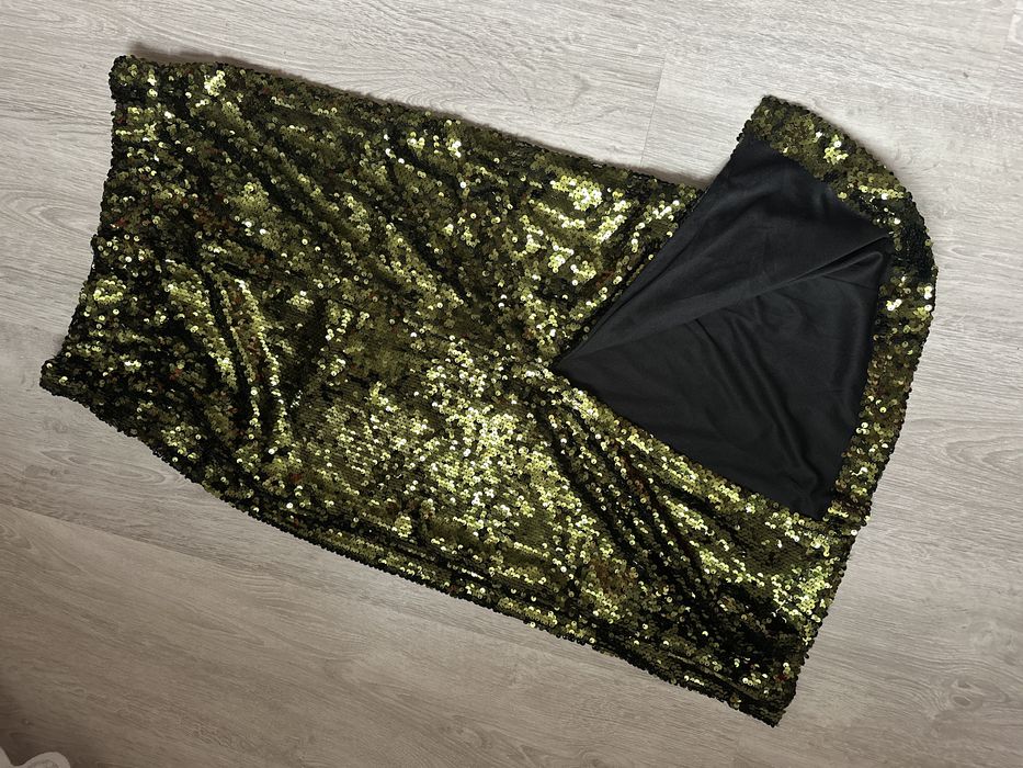 Юбка с паетками reserved