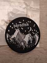 Patch, naszywka, góry, paradise