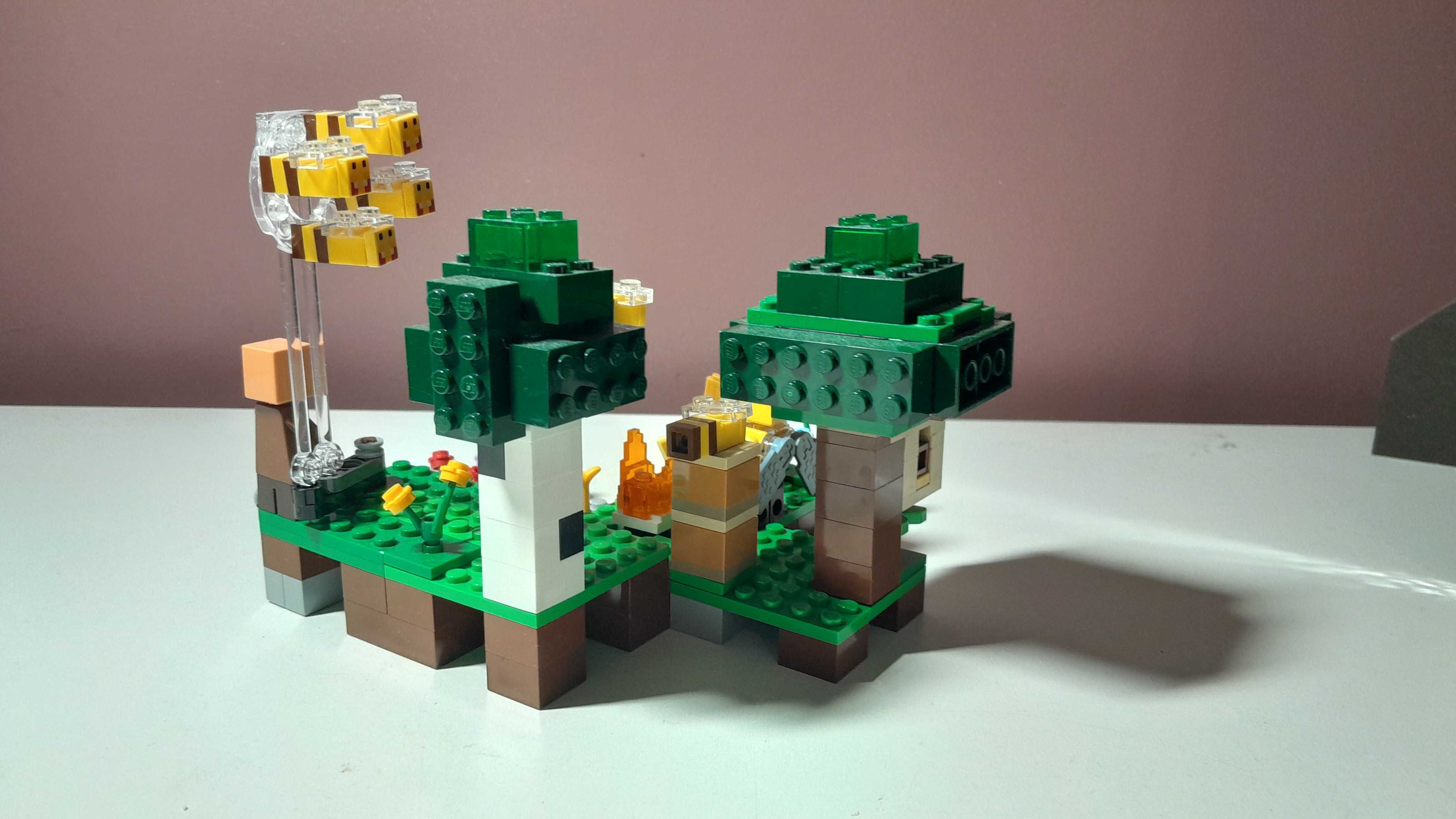 lego minecraft 21165 pasieka