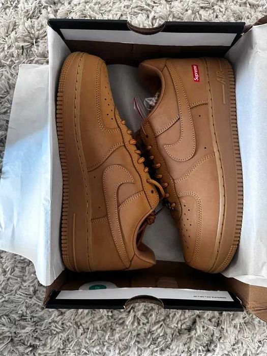 ButyDamskie Nike Air Force 1 Supreme Wheat R.42