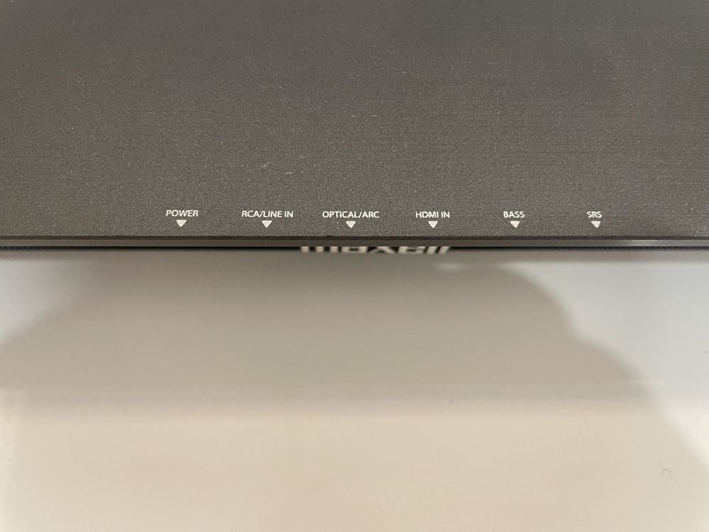 Coluna de som tv maxell