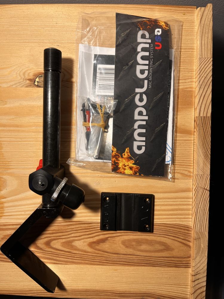 Uchwyt do mikrofonu , AmpClamp, do kolumny , nagłosnienie wzmacniacza