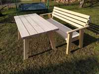 Stół ogrodowy ławka ogrodowa