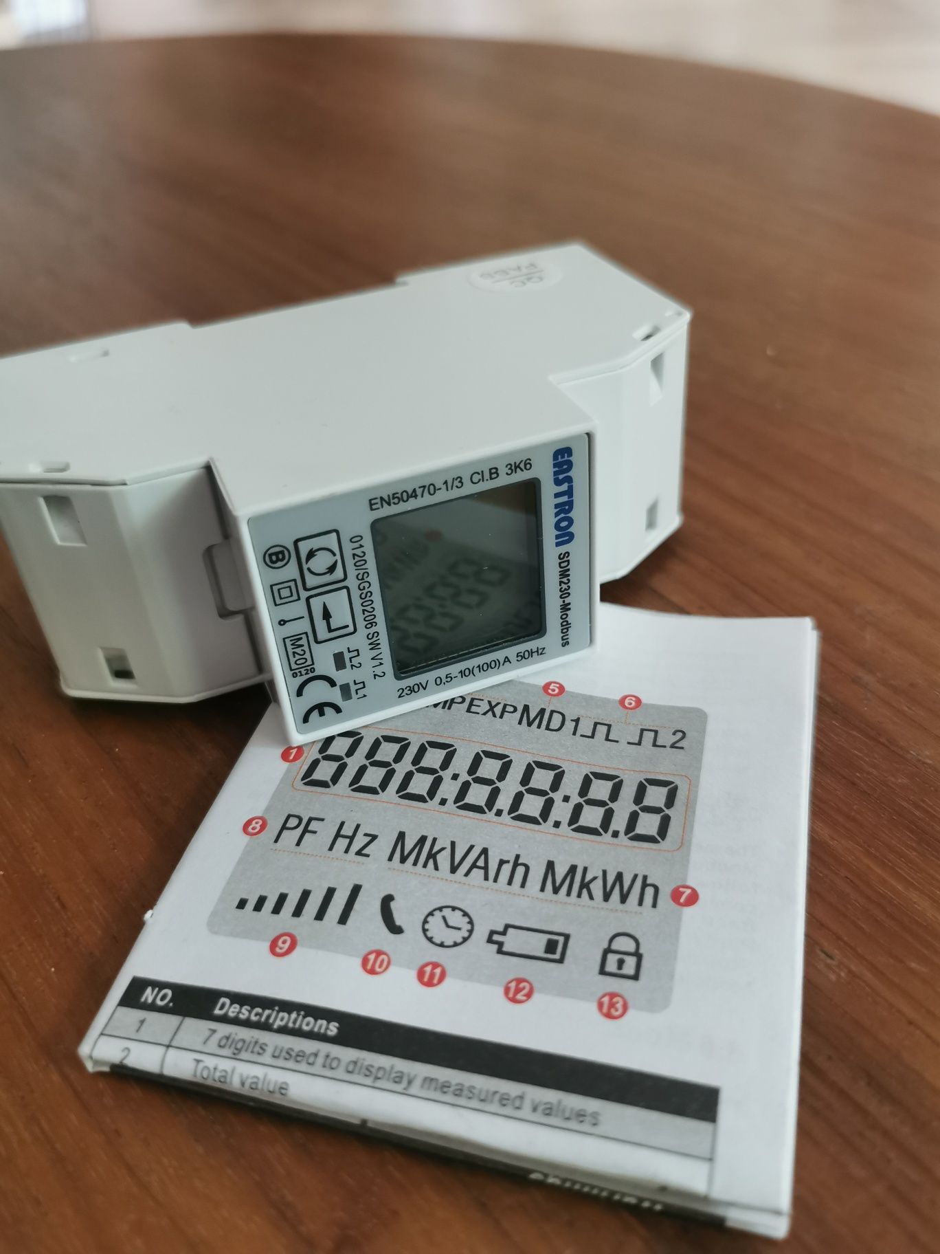 Eastron SDM230 modbus v1.2