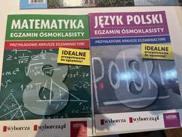 Matematyka oraz Język polski egzamin ósmoklasisty