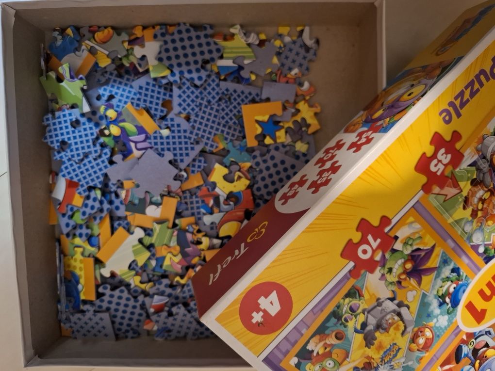 Puzzle Trefl 4 w 1 Super Zings