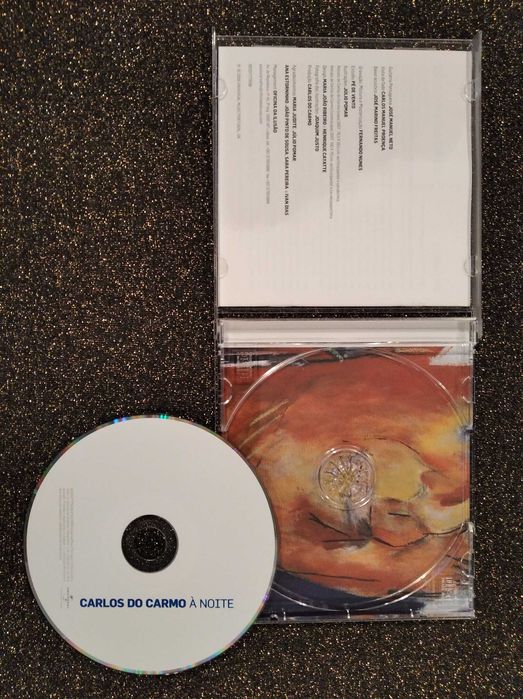CD's: Mozart, Os Três Tenores, Carlos do Carmo