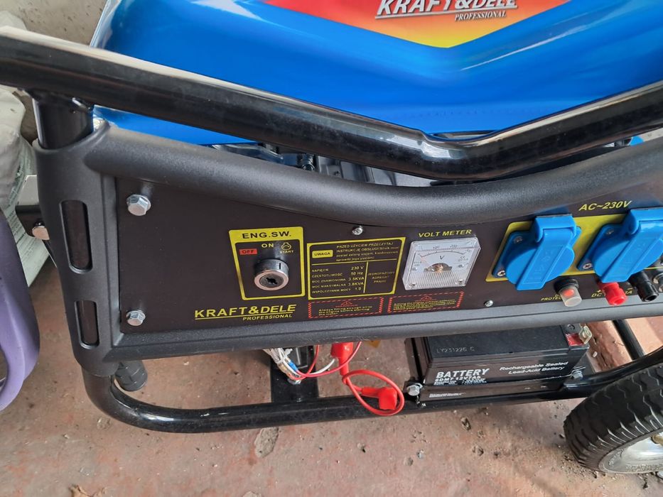 Продаю Генератор бензиновий Kraft&Dele KD144 2,8 кВт