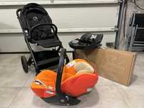 Okazja!!! Wózek Cybex Balios S 3 w 1 - cały zestaw + stacja isofix