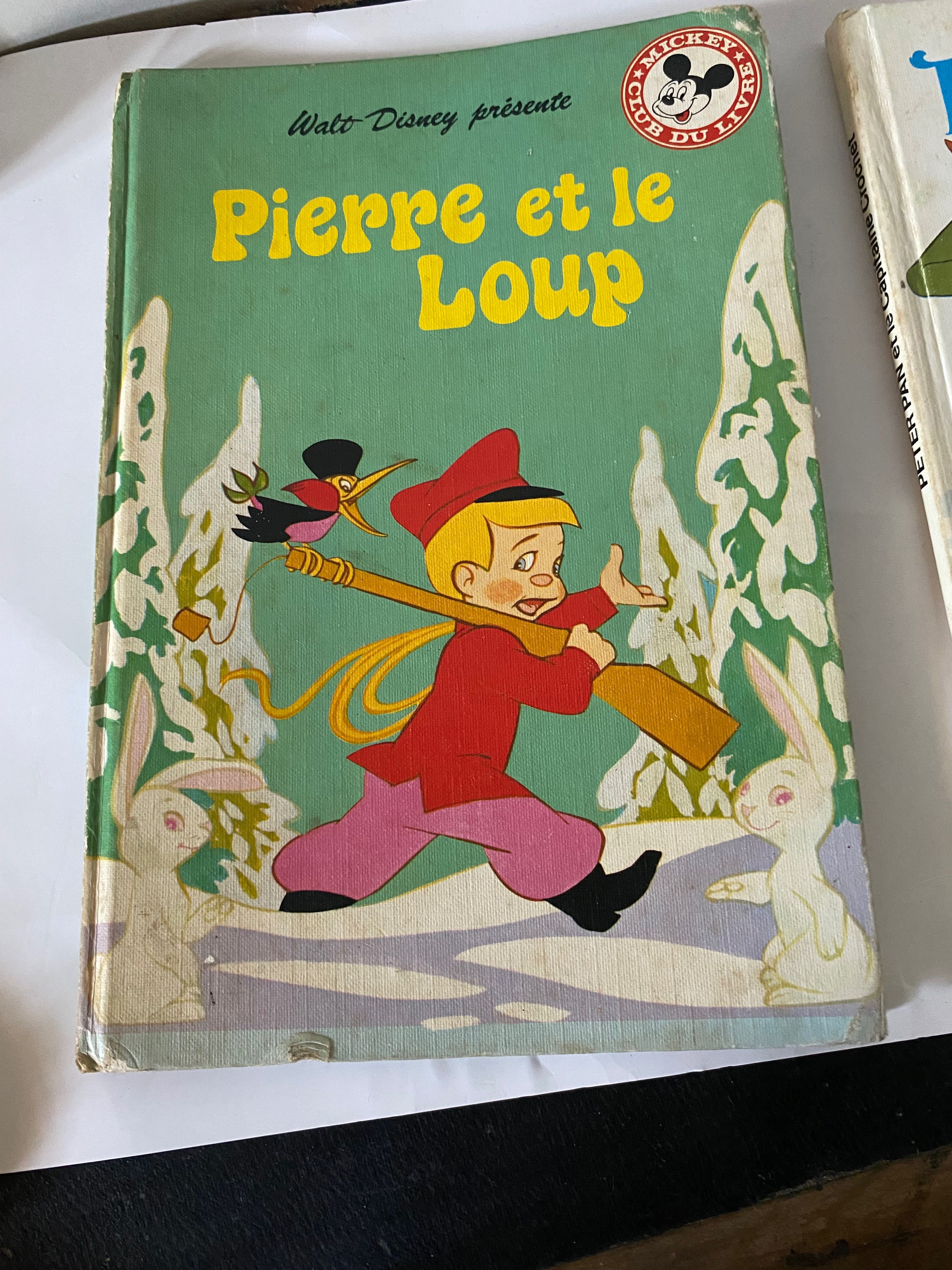 Livros antigo Disney