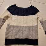 Sweter 3 kolorowy rozmiar M