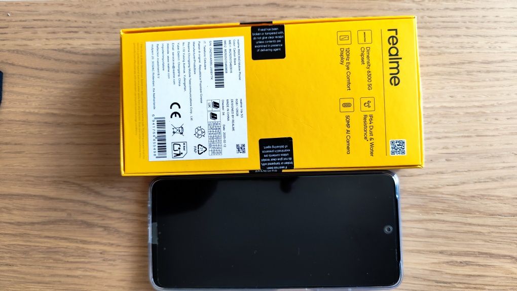 Realme 14x 5g nowy + szybka ładowarka