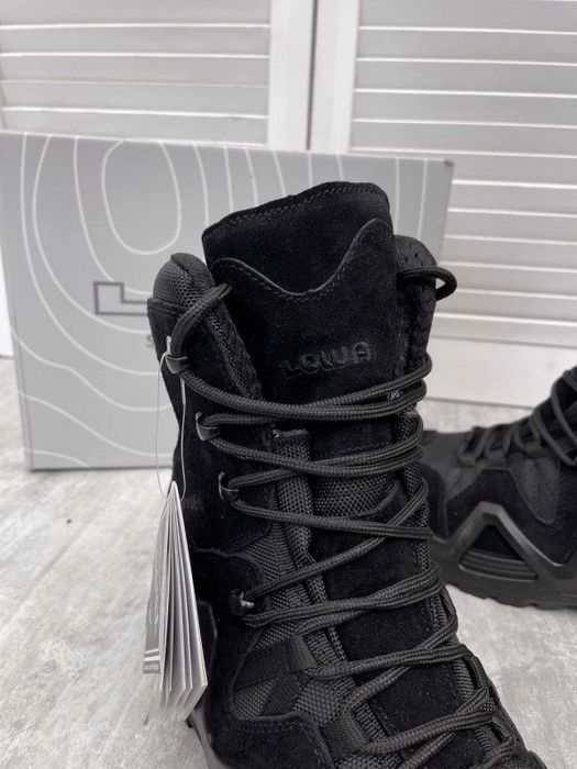 Черевики LOWA ZEPHYR HI black чорні ботинки берці Лова