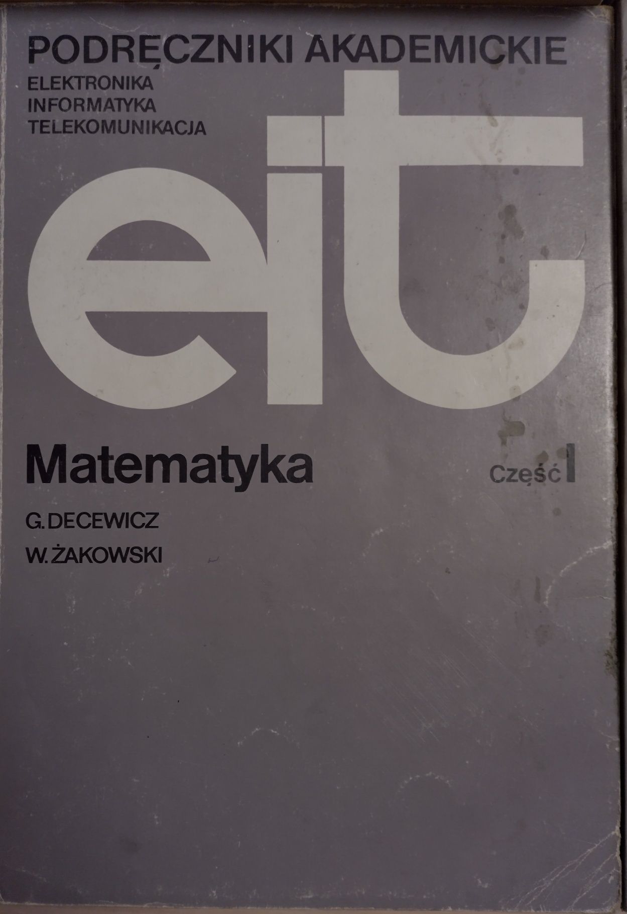 Matematyka podręczniki akademickie elektronika informatyka telekomunik