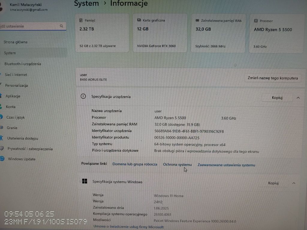 Komputer stacjonarny 32GB RAM 2,5 Tb!! Grafika 12Gb