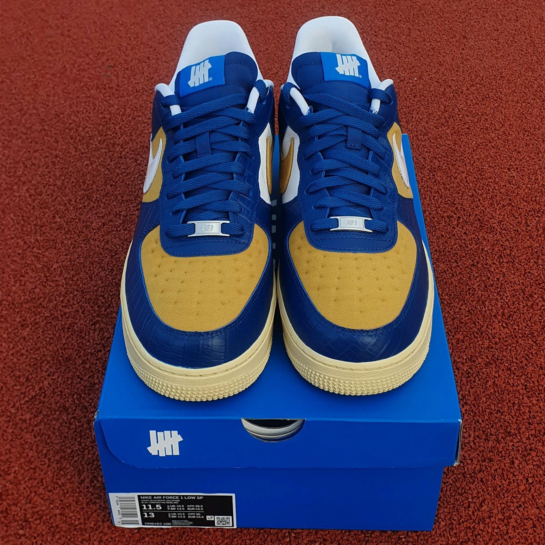 Nike Air Force 1 Low x UNDEFEATED 5 On It 45.5EU