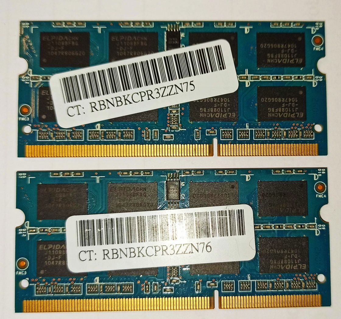 DDR3 2GB для ноутбука SO-DIMM