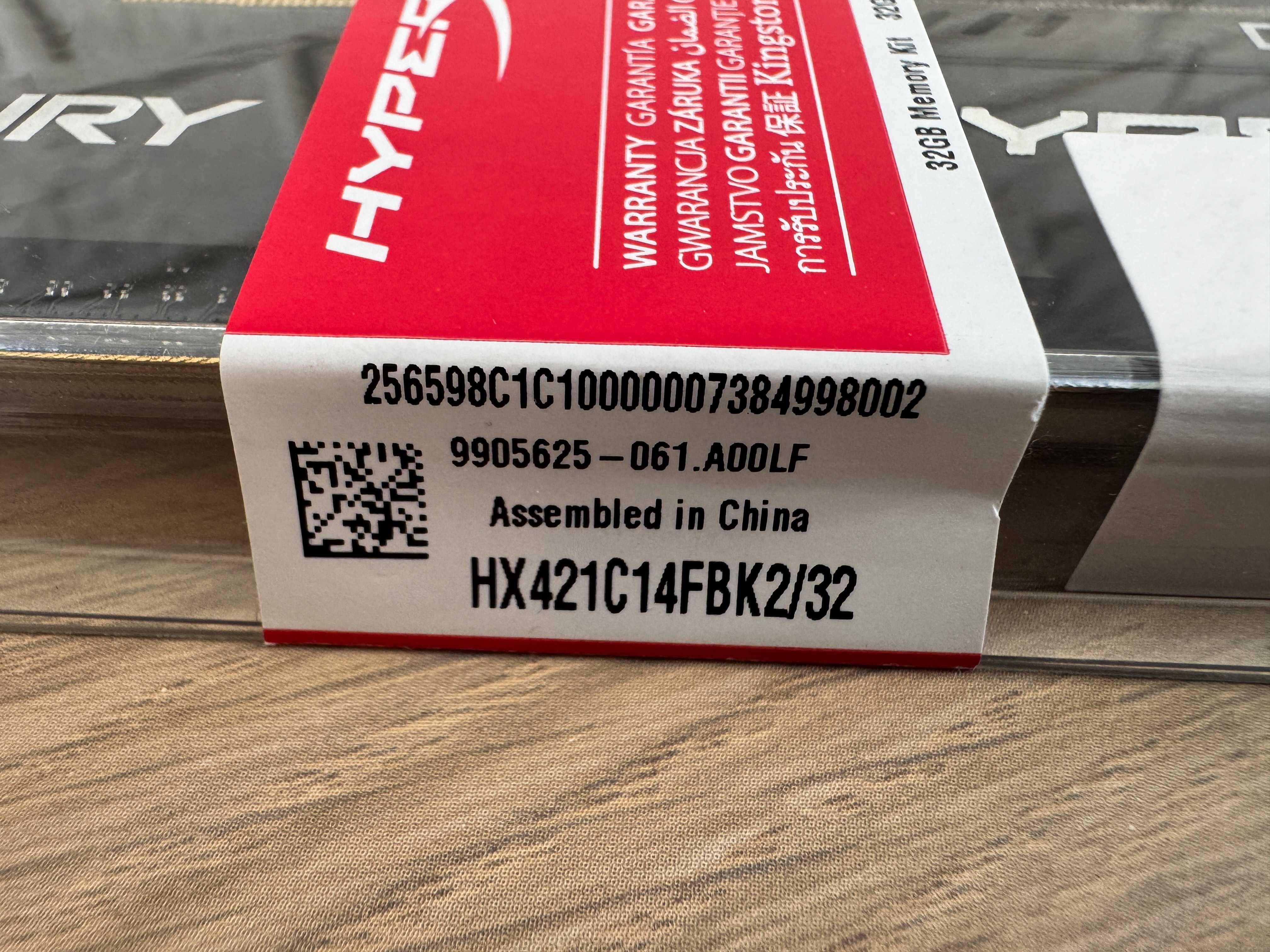 Pamięć RAM Kingston hyperx fury ddr4 64GB 4x16GB 2133 CL14
