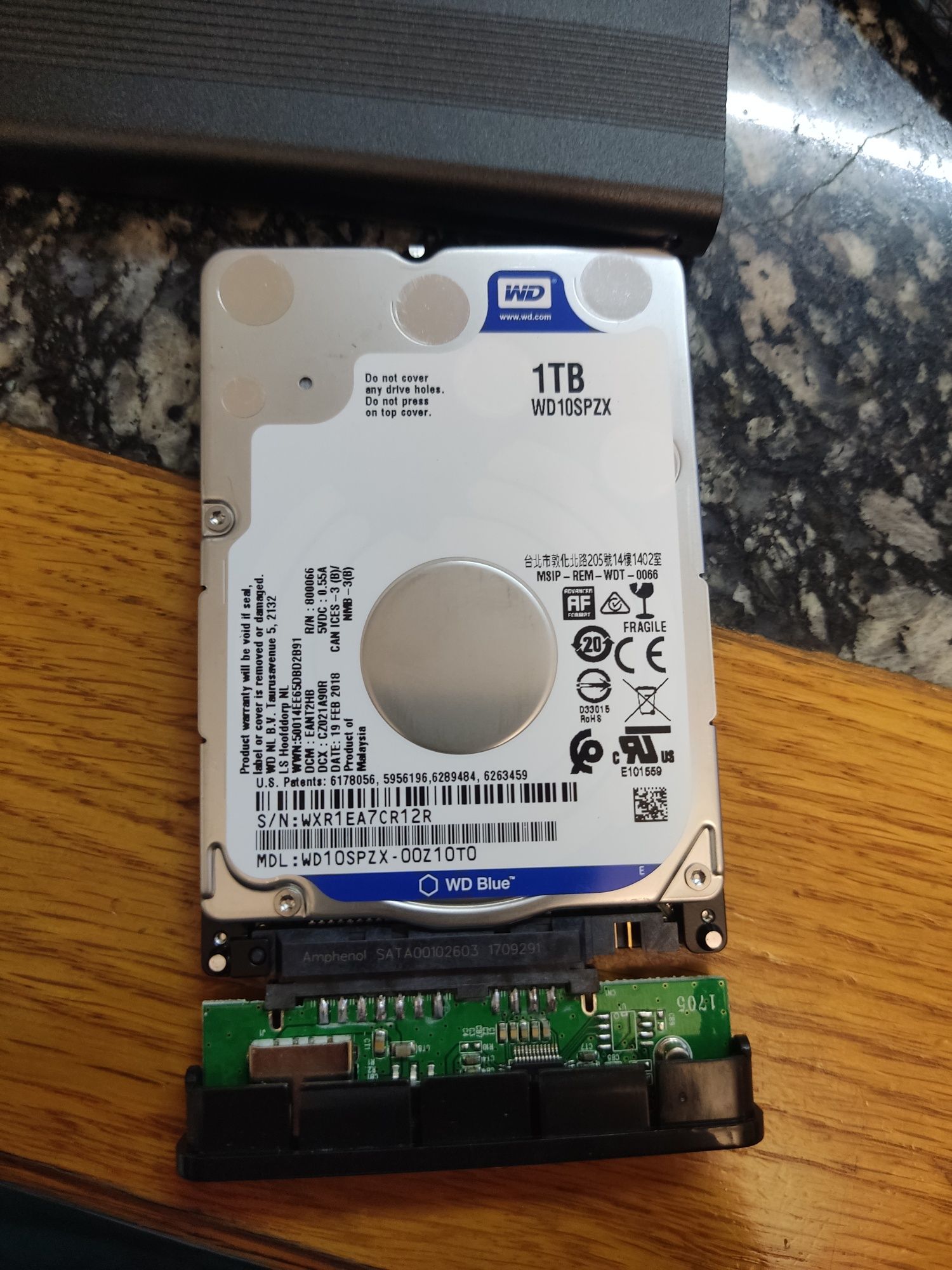 Жорсткий диск 1Тб зовнішній USB