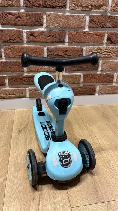 Scoot and Ride zestaw hulajnoga jeździk kask