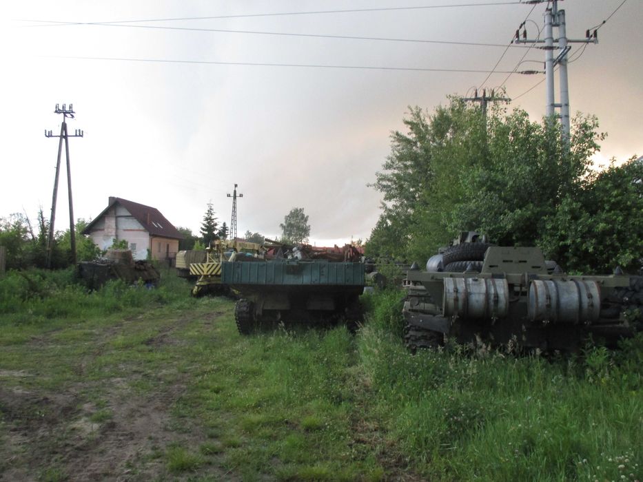 amfibia wojskowa gsp 55 gąsienice prom czołg t 34 t-55