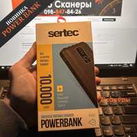 Power Bank (Sertec TX108) 10000 mAh с Micro USB/Lightning/Type-C