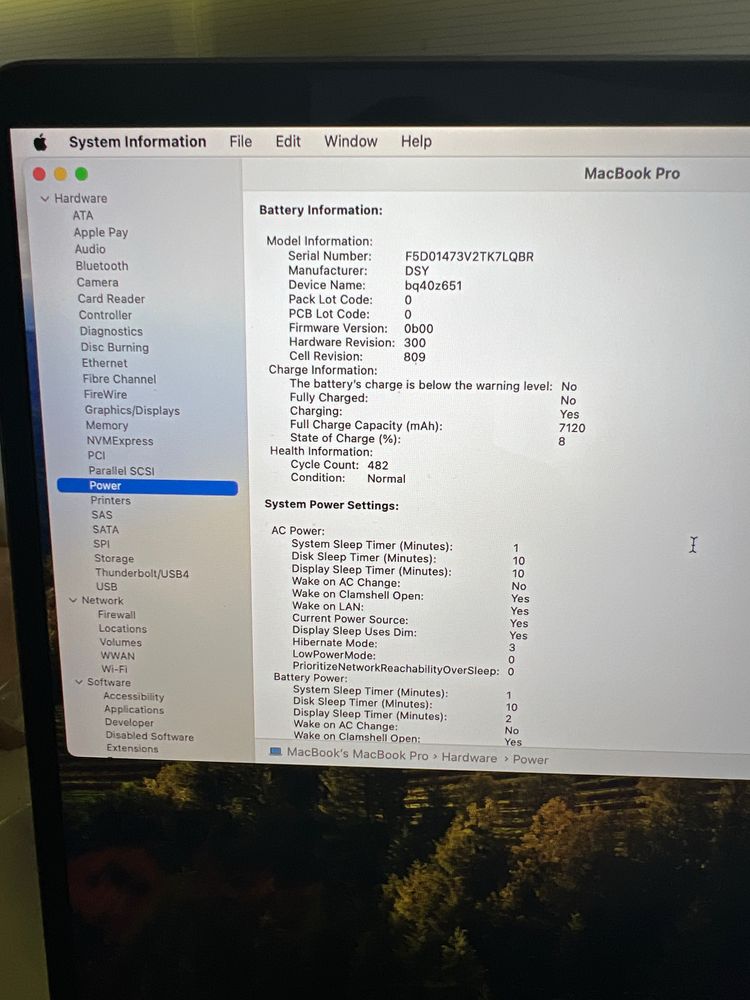 MacBook Pro 16" 2019 Silver MV/L02