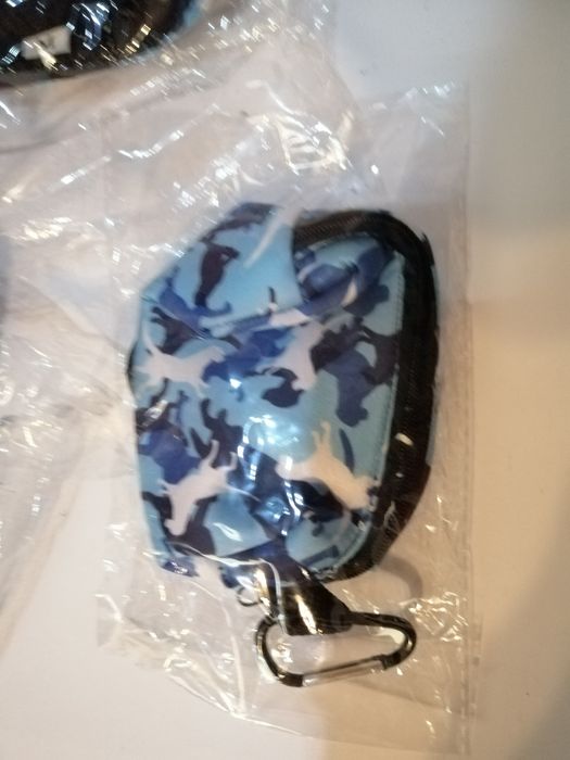 Zestaw wysokiej jakości szelki spacerowe , puszorek smycz