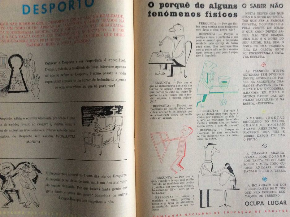A campanha. Orgão da companhia nacional de educação de adultos, 1956
