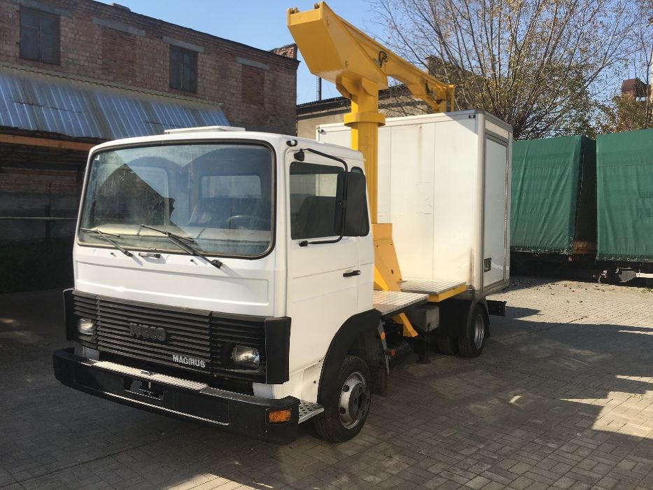 Iveco magirus 75-9 автовишка автолюлька 12.5м