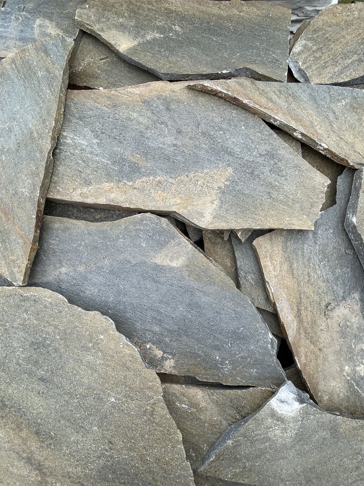 Łupek Elewacyjny Ścieżkowy Twardy Kamień Naturalny Taras Ścieżka Grys