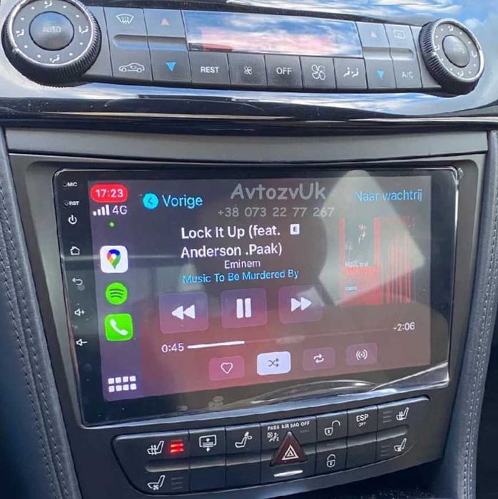 Android 14 Mercedes Benz w211 E-Class CLK CLS 2 дин CarPlay Магнитола