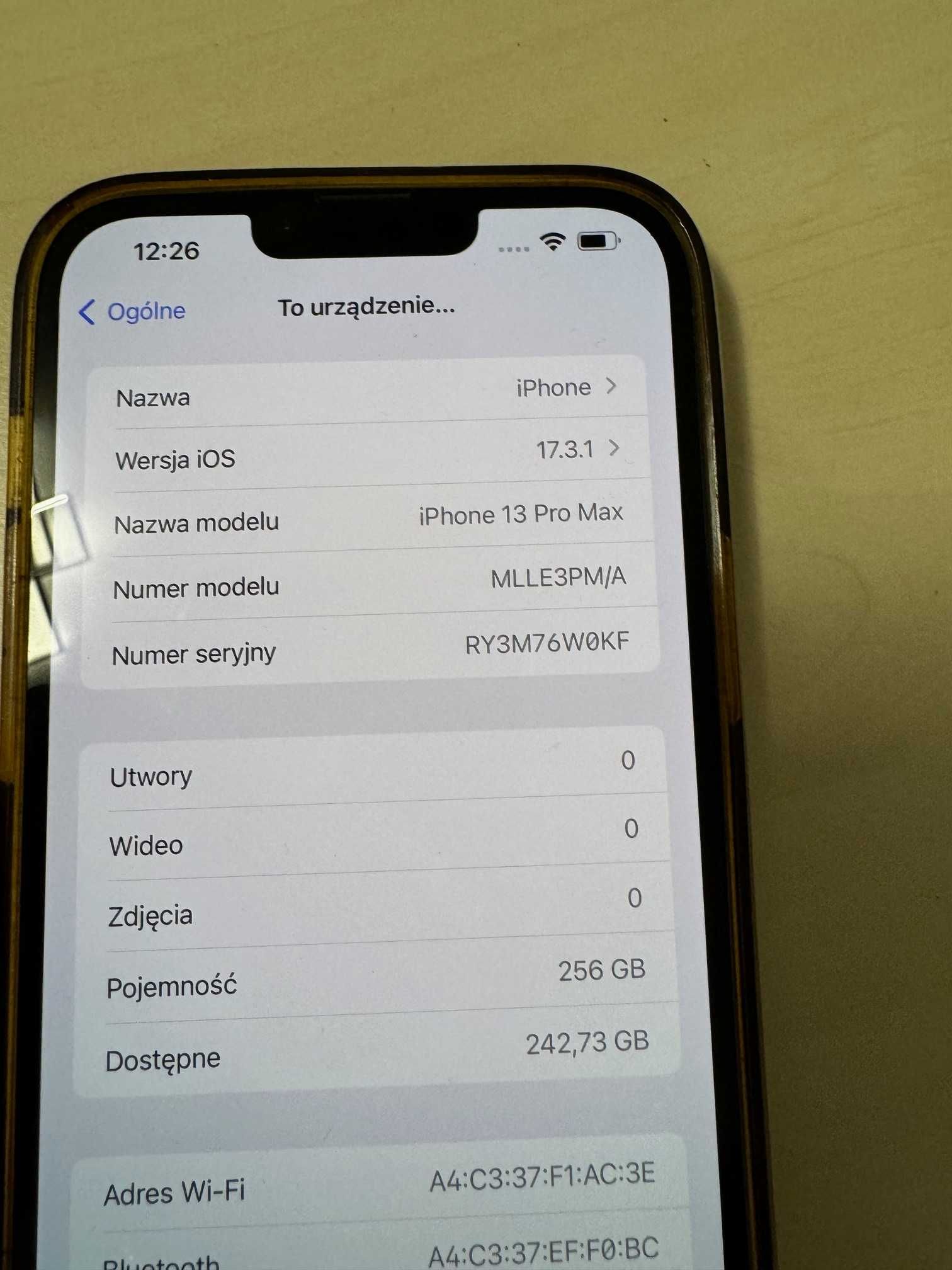 Iphone 13 Pro Max - 256GB