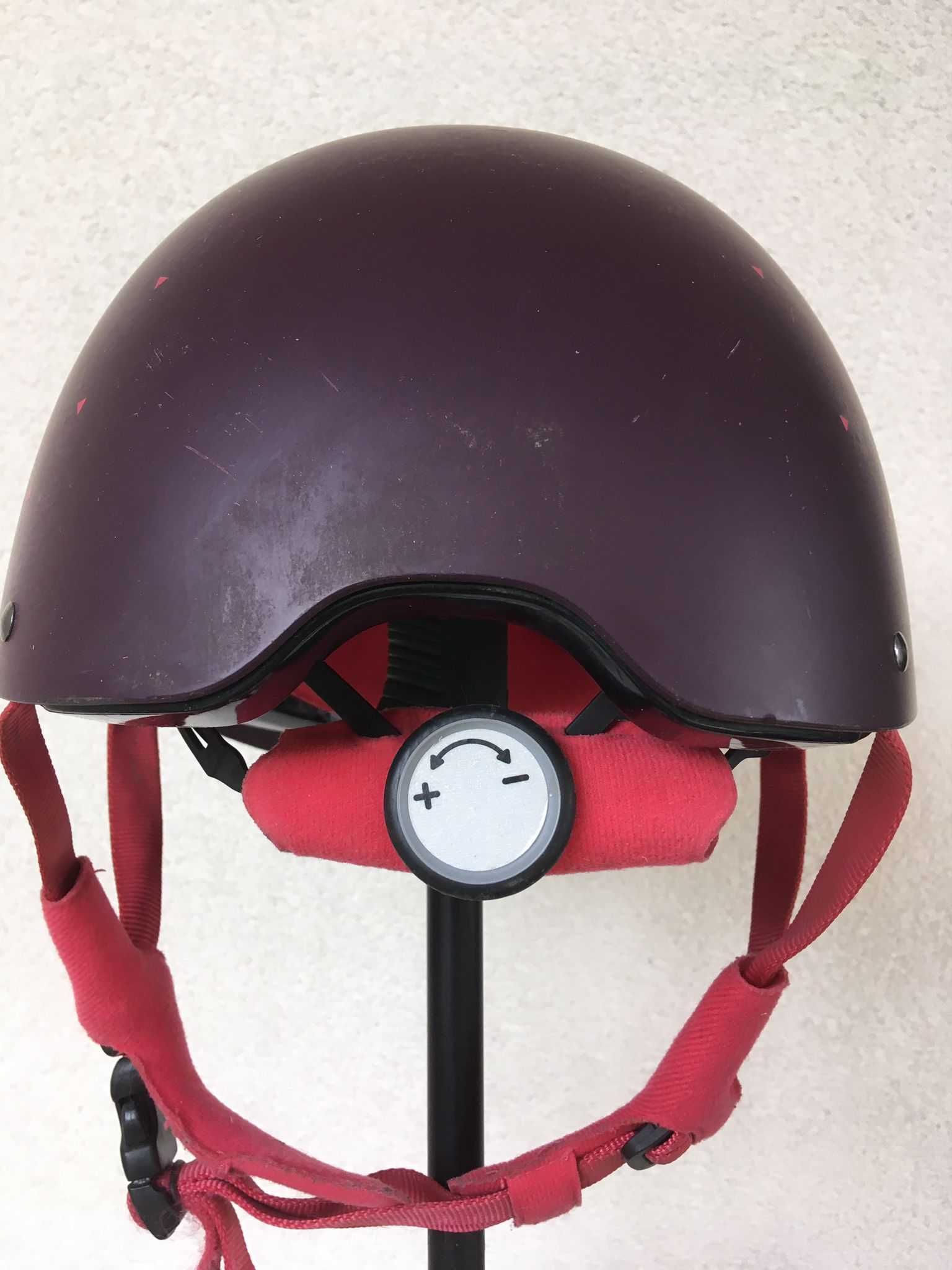 Fouganza Kask Jeździecki, Do Jazdy Konnej, Toczek, 55-58cm, rozmiar M