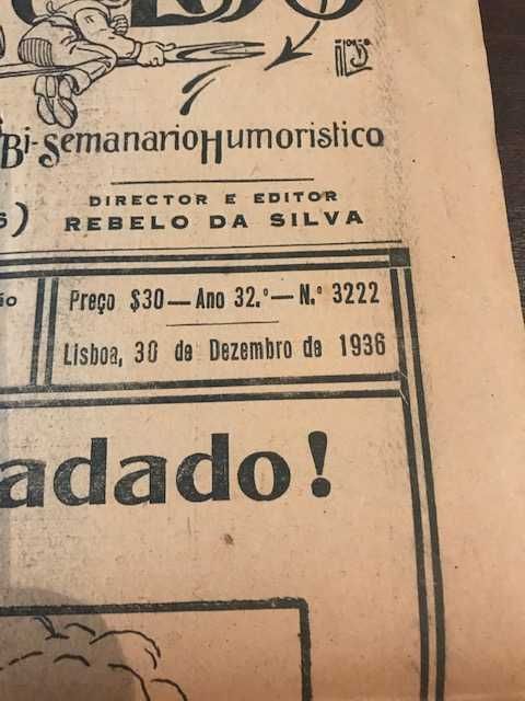 Jornal Diário Noticias e Os Ridículos 1937/1936