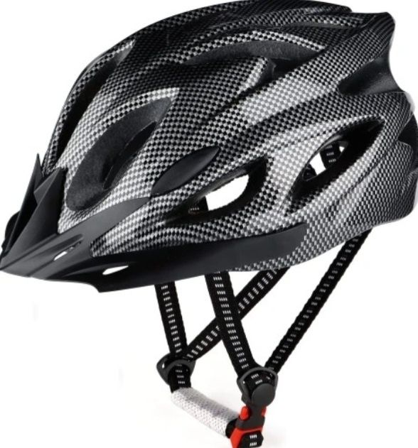 MTB Kask rowerowy dla dorosłych regulowany lekki bezpieczny 58-62 cm