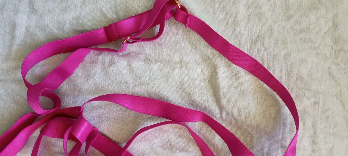 harness paski na pupę uda talię spandex