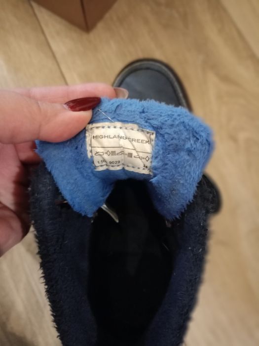 Buty zimowe chłopak