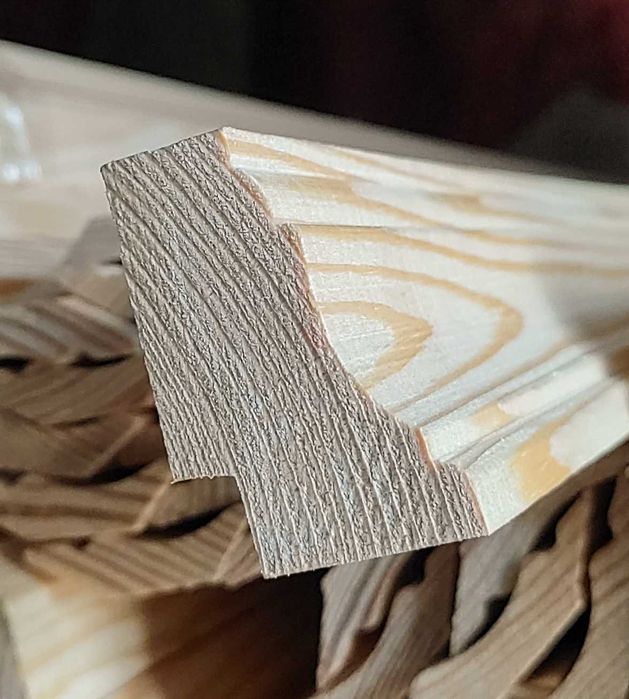 Плінтус дерев'яний, притворна стиковочна планка, кути, уголки